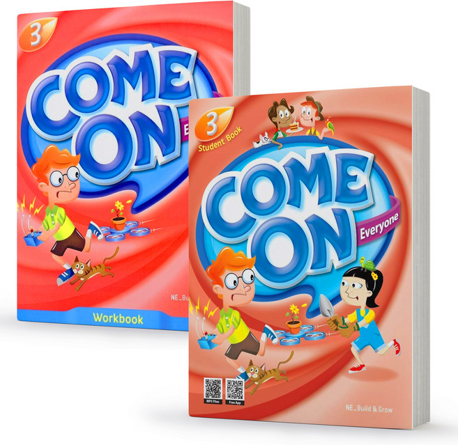 Come On Everyone 1 2 3 4 5 6 SB+WB (전2권) 택 컴온에브리원 빌드앤그로우, Level 3 Set (전2권)