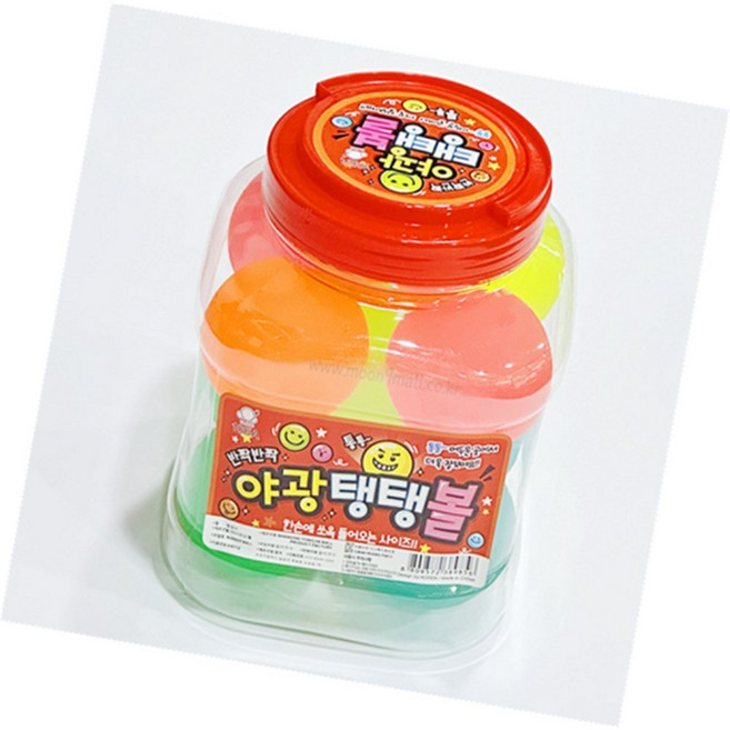 어반블루 야광탱탱볼 얌체공 6cm 10개입 10살여아선물