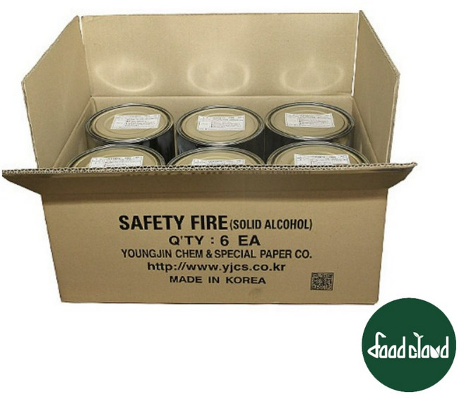 [BOX] 영진화학 고체 연료 [3kg x 6통 ] 리필용