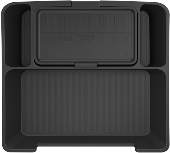 지파츠 지파츠 더 뉴 봉고3 EV 전기차 호환 내부 센터 콘솔트레이 수납함 친환경 실리콘 소재 커버, 블랙, 내부 센터 콘솔트레이 [P-1]