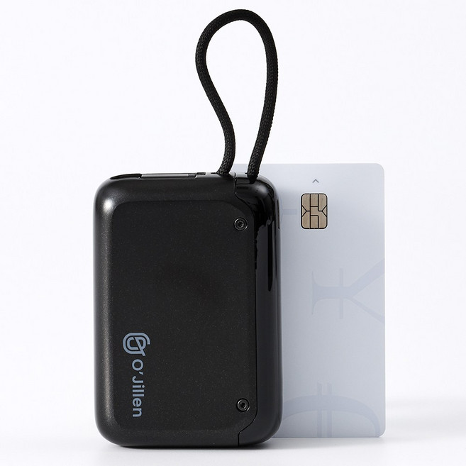 오지렌 30W PPS 초고속 충전 프리미엄 보조배터리 10000mAh, 블랙