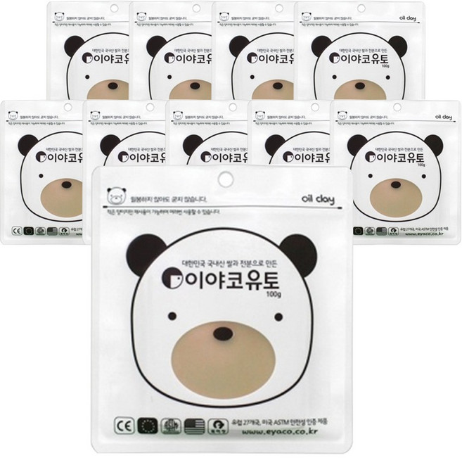 만지락 소프트 유토 100g, 10개