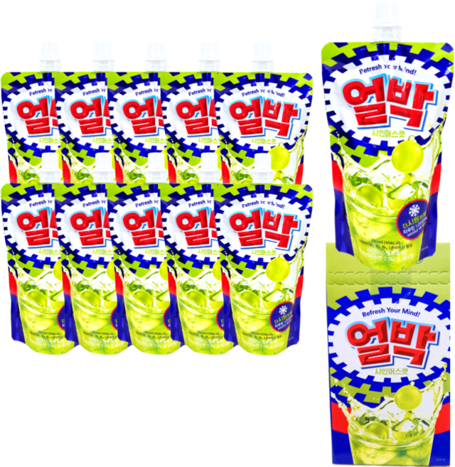 박카스 얼박 샤인머스캣, 210ml, 30개