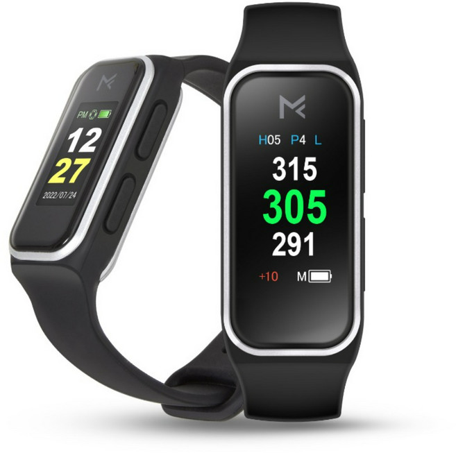 마이캐디 시계형 골프 거리측정기, MF1, 블랙