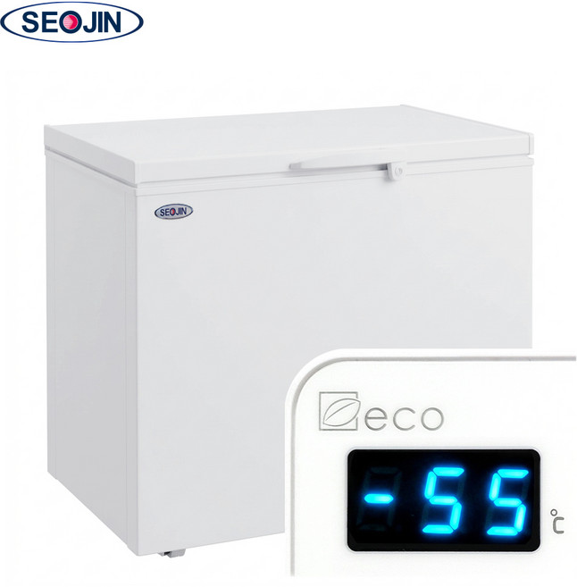 국내산 본사 직판매 서진프리져 참치냉동고 -55도 -45도 업소용맥주컵 얼음컵냉동고 다목적냉동고, SBD-320