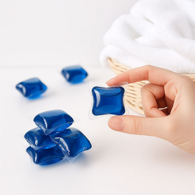 에너바디 세탁세제 드럼 일반 캡슐세제 8g 50개 100개입, 1개입