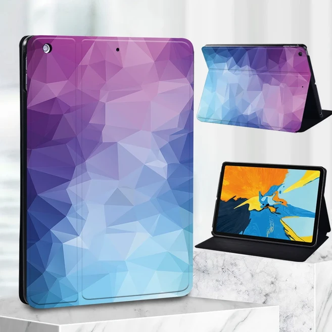 Huawei MediaPad T3 8.0"/T3 10 9.6"/T5 10 10.1"용 케이스 M5 Lite 8 Lite 10.1"/M5 10.8" 커버용 가죽 Fu, 09 watercolor038, 03 MediaPad T3 10 9.6