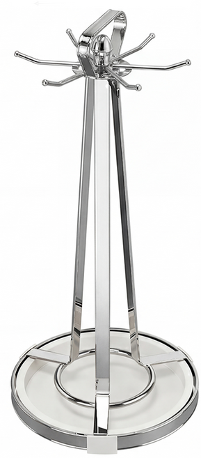 코지티 360도 회전형 스텐 조리도구거치대 걸이, 1개, 실버