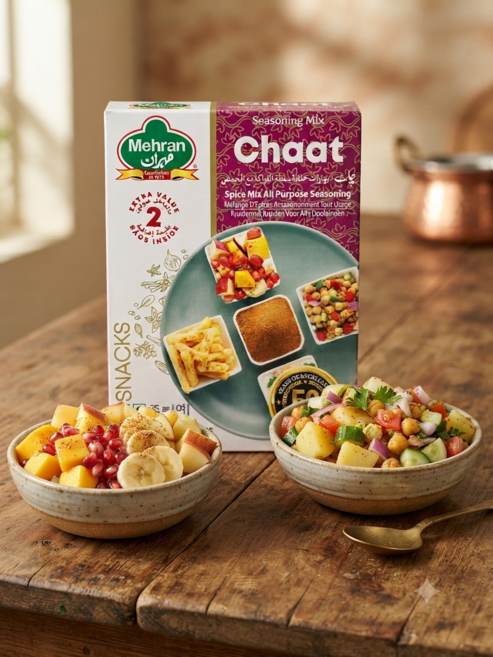 MEHRAN CHAAT MASALA (MIX SEASONING) / 차트 마살라, 1개, 100g