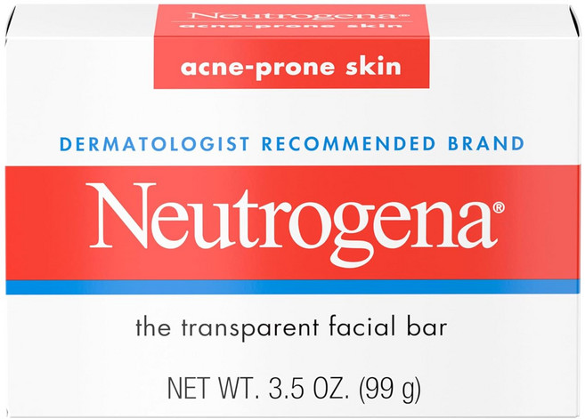 뉴트로지나 더 트랜스패런트 페이셜 바, 100g, 1개