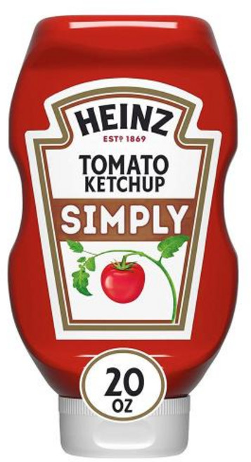 하인즈 심플리 토마토 케찹 567g x 12팩 헤인즈 Heinz Simply Ketchup, 12팩 567g
