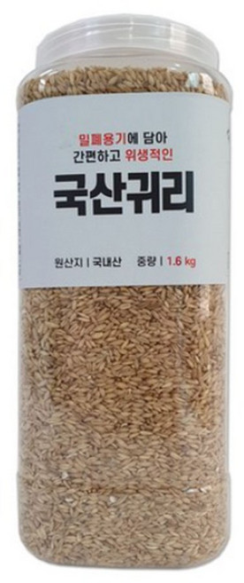 대한농산 통에담은 국산귀리, 1.6kg, 1개