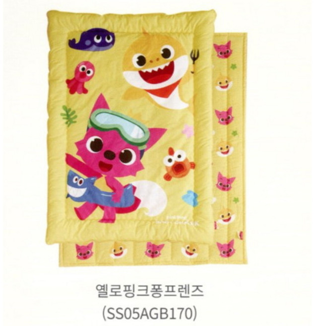 옐로핑크퐁프렌즈세트+방수가방