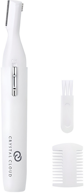크리스탈클라우드 전동 눈썹정리기, CC-609, 화이트