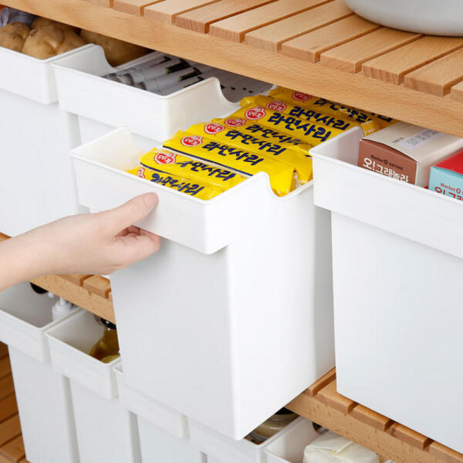 아트박스/홈앤하우스 다용도 펜트리 수납 바스켓(대), 1개