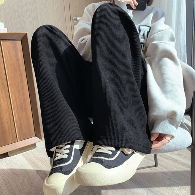 기모안감 여성 코듀로이 밴딩팬츠 골덴바지