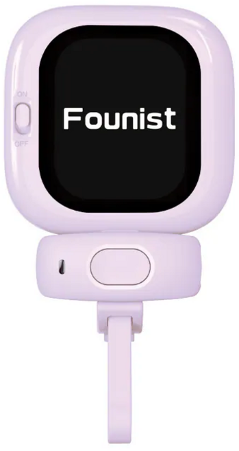 Founist Vlogmate 隨拍 Mini 手機後鏡頭取景螢幕, 粉色, 1個