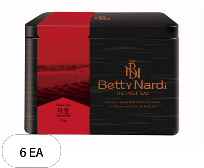 베티나르디 아쌈 캔, 100g, 1개입, 6개