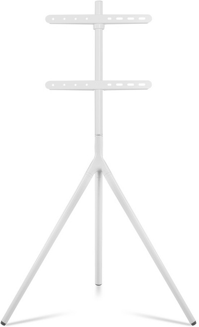 라익미 4750 무타공 이젤형 TV스탠드 거치대 삼성 LG 호환 32인치 40인치 43인치 50인치 55인치 60인치 65인치, 라익미 4750 화이트, 1개