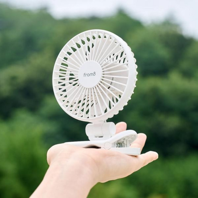 (프롬비) 쿨브리즈 클립형 집게형 미니 무선 휴대용 FF251, 상세페이지 참조