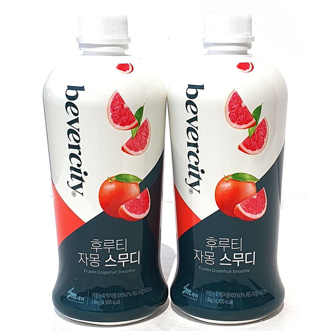 베버시티 세미 자몽 스무디, 1.8kg, 2개