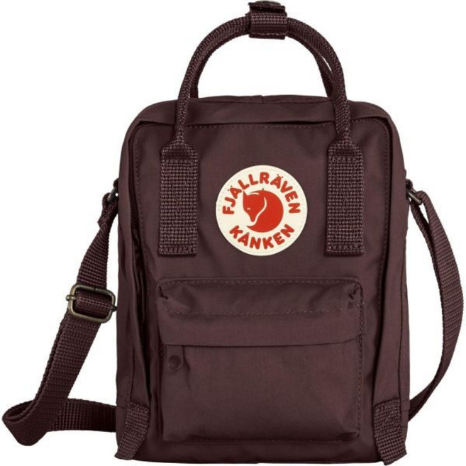 Fjallraven 피엘라벤 칸켄 슬링 크로스바디 백 컴팩트 경량 숄더 팩 for 트래블 + 에브리데이 Carry 캐주얼 스포츠백 학생백팩 290279, 원 사이즈, 블랙berry