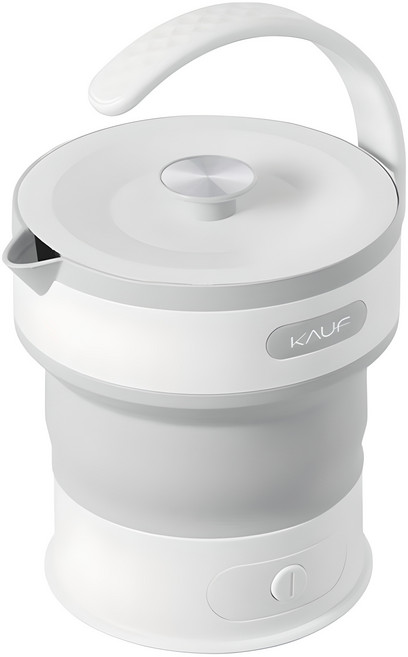 카프 스텐304 실리콘 접이식 휴대용 온수 포트, KF-PEO1