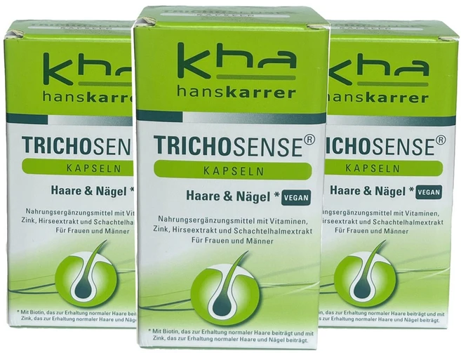 한스카러 트리코스 헤어 네일 비건 캡슐, 3개, 60정 - 쿠팡