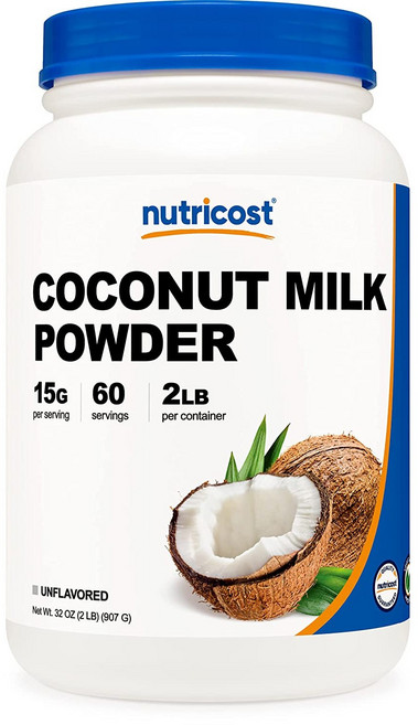 nutricost 椰子奶粉 無味款, 907g, 1罐