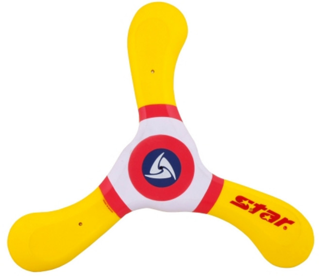 로넬리빙 스타 NXX104 부메랑 플라잉디스크 체육놀이 1개입