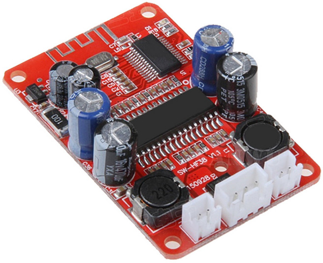 블루투스 스테레오 앰프 모듈 15W 2채널 엠프 오디오, L0024. 블루투스 앰프 15W 2채널, 1개