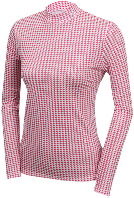 김영주골프 여름 여성 골프이너웨어 쿨 반폴라 긴팔 등산 티 아이스 기능성 티셔츠 반목 상의 9901