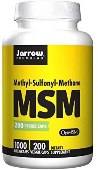 Jarrow Formulas MSM 자로우 포뮬러스 식이유황 1000mg 200베지 캡스, 1개, 200정 - 쿠팡