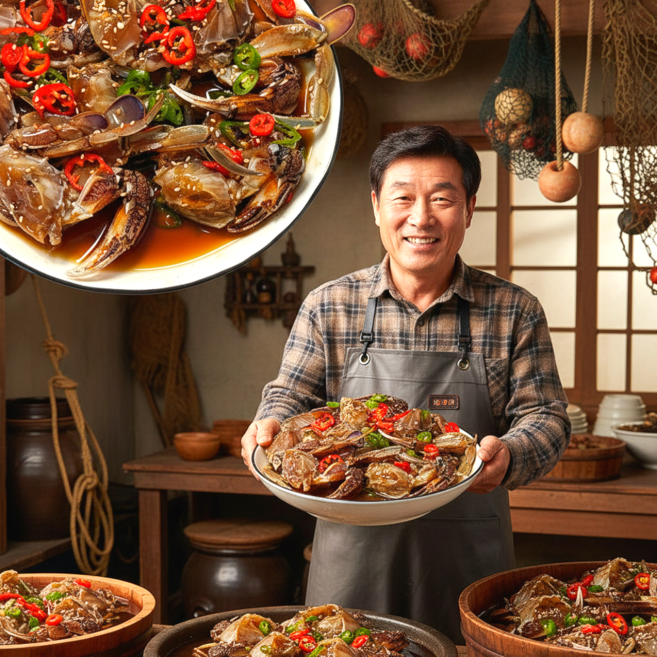 국내산 금게장 급냉 한입게장 양념게장, 1개, 400g