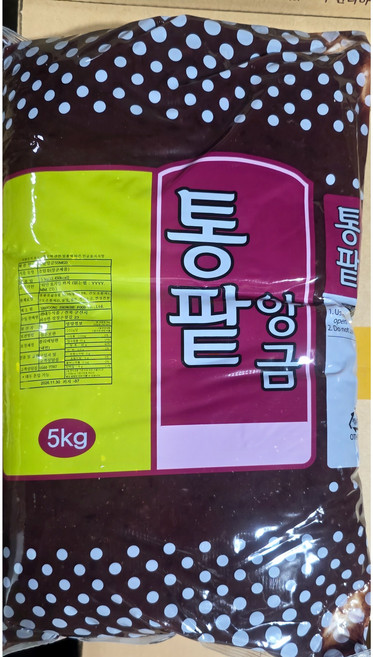 대두식품 통팥앙금 57M 5kg, 1개