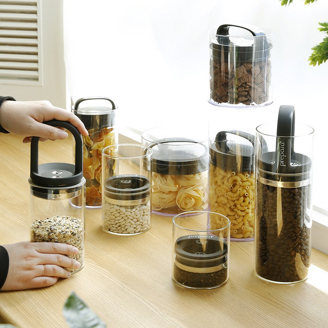 플라라 프리파라 밀폐 원두 보관, 06-1 프리파라 프레쉬 라지-숏(B443)_PP, 1개