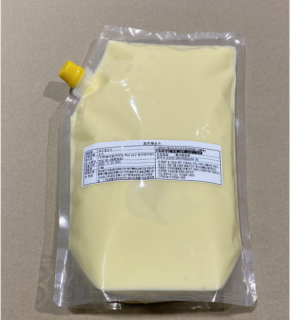 한솔 치즈맛소스, 2kg, 1개