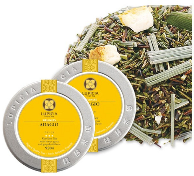 루피시아 아다지오 루이보스 녹차 캔 50g x 2개