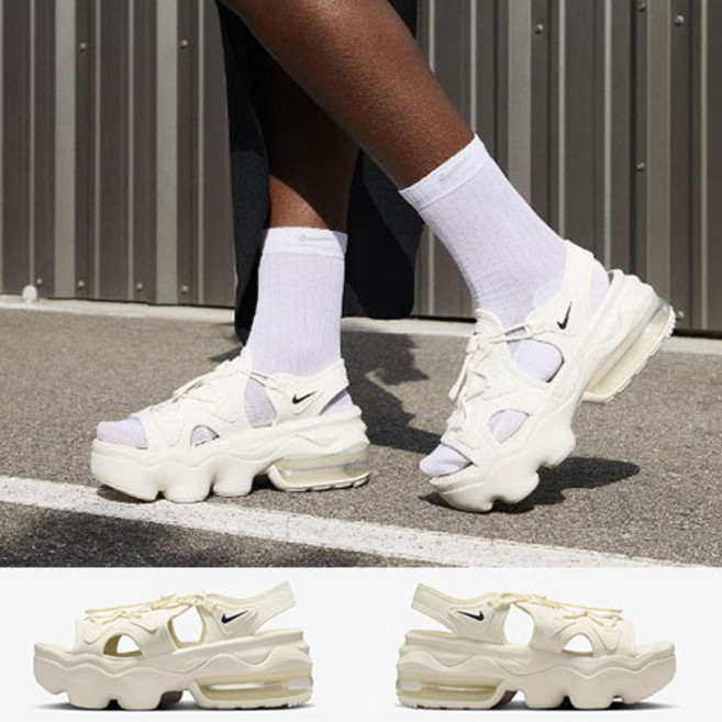 [국내매장판] 나이키 에어맥스 코코 편한 쿠션 키높이 여성 샌들