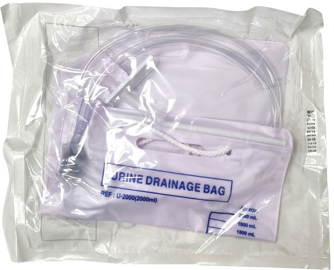 협성 유린백 소변주머니 U-2000 U-2000-3 소변통 소변백, 1개