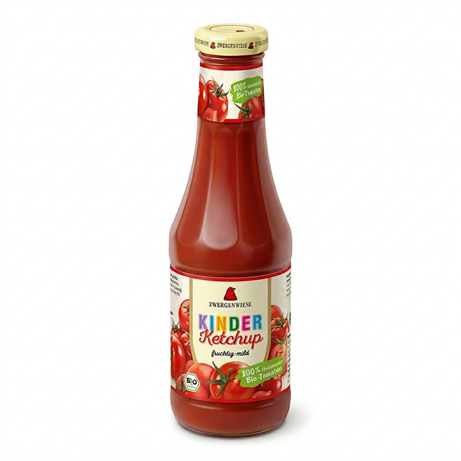 쯔베르겐비제 유기농 어린이 토마토케첩, 1개, 500ml
