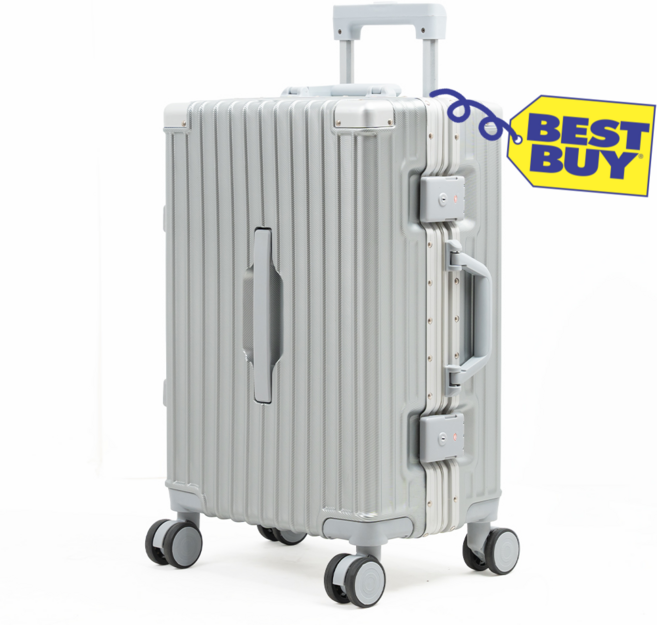 유니프레 고급 알루미늄 프레임 20인치 24인치 28인치 기내용 대형 하드 여행 캐리어 U-0303