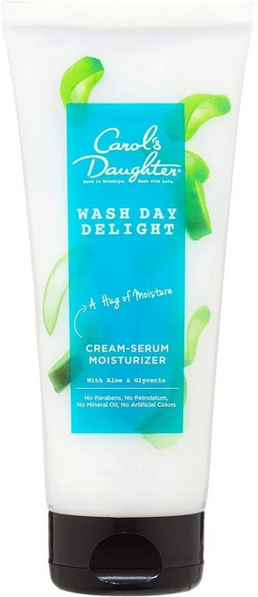 Carol's Daughter 캐롤스 도터 워시 데이 딜라이트 크림 세럼 헤어 모이스처라이저+알로에, 1개, 200ml