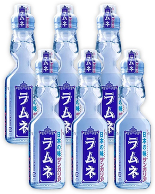 산가리아라무네 사이다, 200ml, 6개