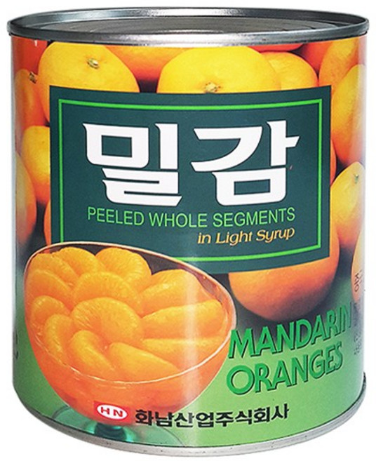 밀감캔 화남 850g X12개 밀감 업소용 통조림 식자재, 12개