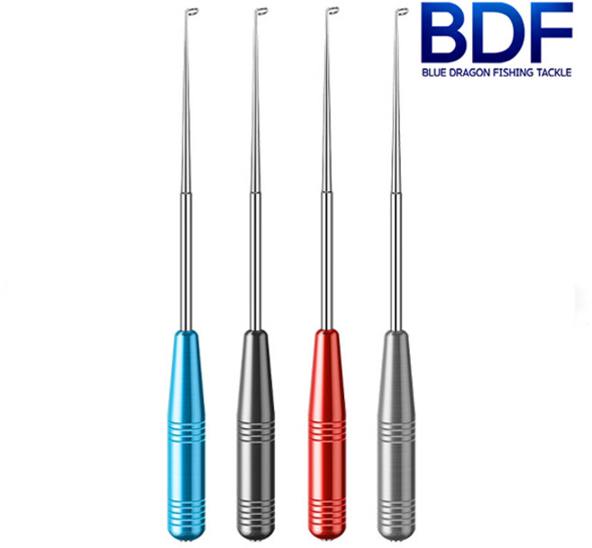 청룡조구 막대형 바늘빼기 자석 마그네틱 돼지꼬리 훅 리무버, 실버