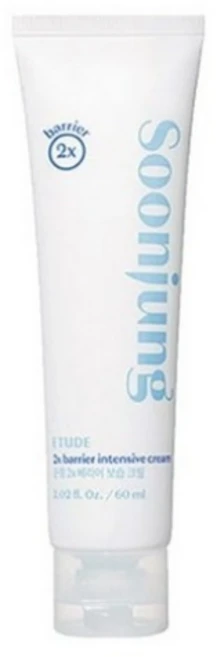 에뛰드하우스 순정 2x 베리어 보습 크림, 60ml, 1개 - 쿠팡