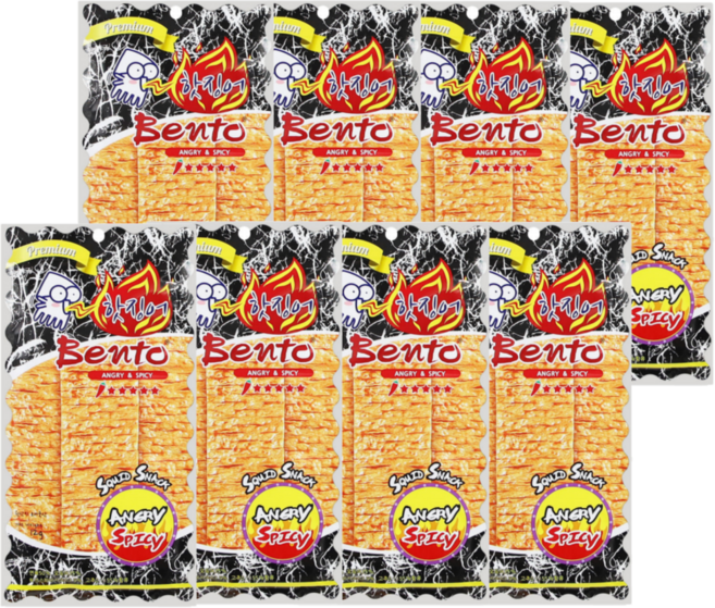 벤토 앵그리 앤 스파이시 어포, 12g, 8개