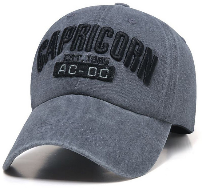 CAPRICORN 1+1 카프리콘 모자 빈티지 볼캡 캐쥬얼 피그먼트 남녀공용 워싱 야구모자 남녀공용