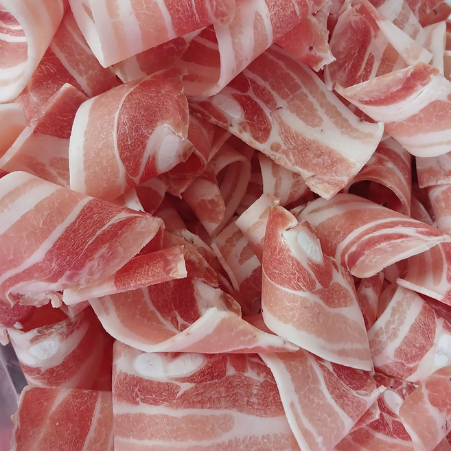 돌돌말이 옛날 냉동 대패삼겹살, 1개, 1kg